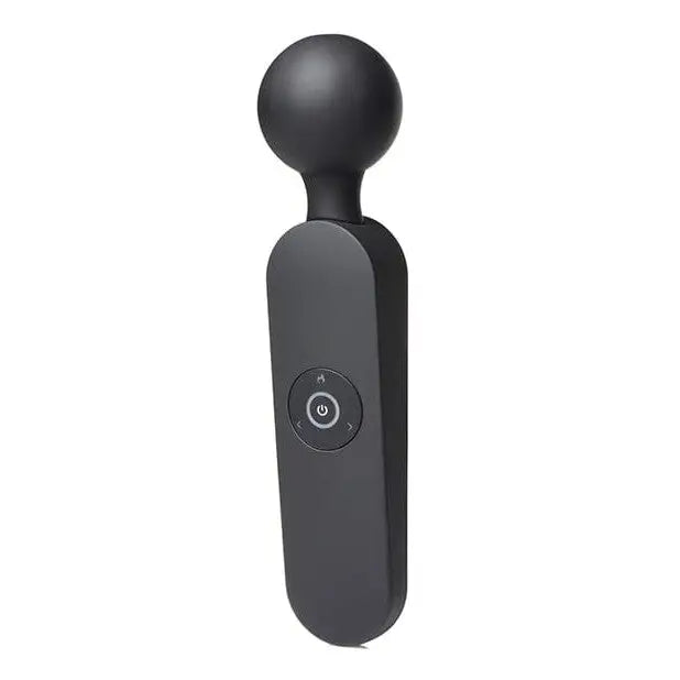 Master Series Massage Products Master Series Thunder Wand 72x Silicone Heating Wand Massager - Black at the Haus of Shag