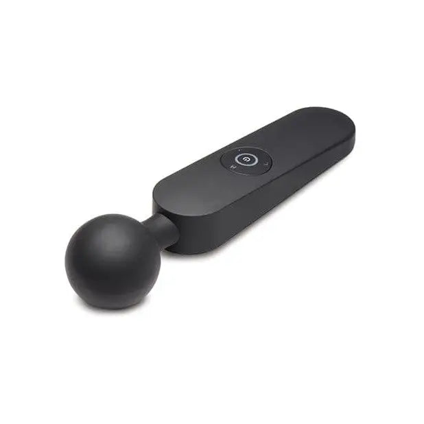 Master Series Massage Products Master Series Thunder Wand 72x Silicone Heating Wand Massager - Black at the Haus of Shag