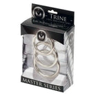 Master Series Penis Enhancement Master Series Trine Steel C-ring Collection at the Haus of Shag