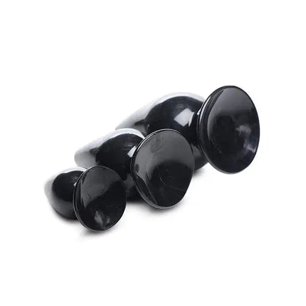 Master Series Plug Master Series Triple Anal Plug - Black Set Of 3 at the Haus of Shag