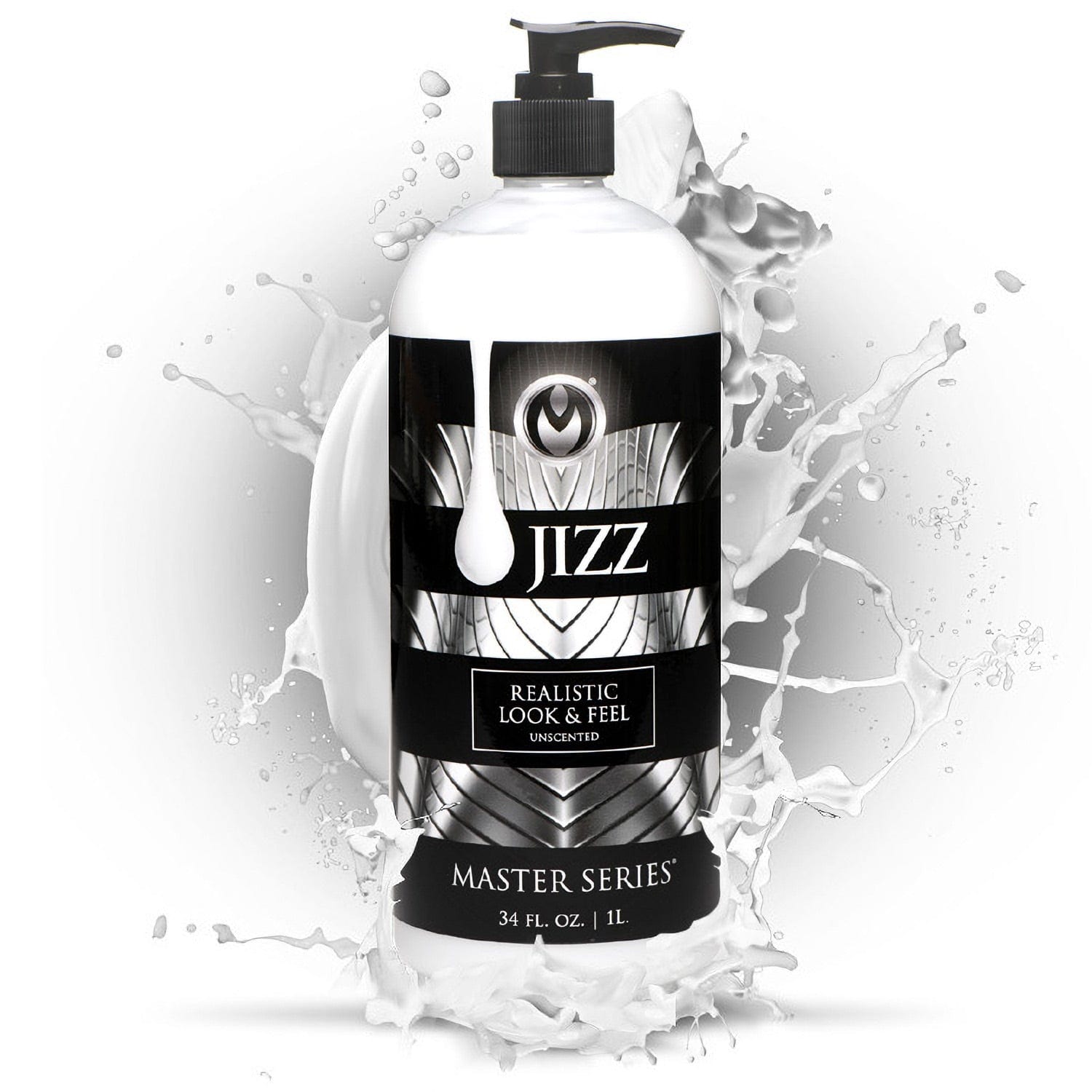 Master Series Water Based Lubricant 34 oz. Master Series Jizz Unscented Water-Based Lube at the Haus of Shag