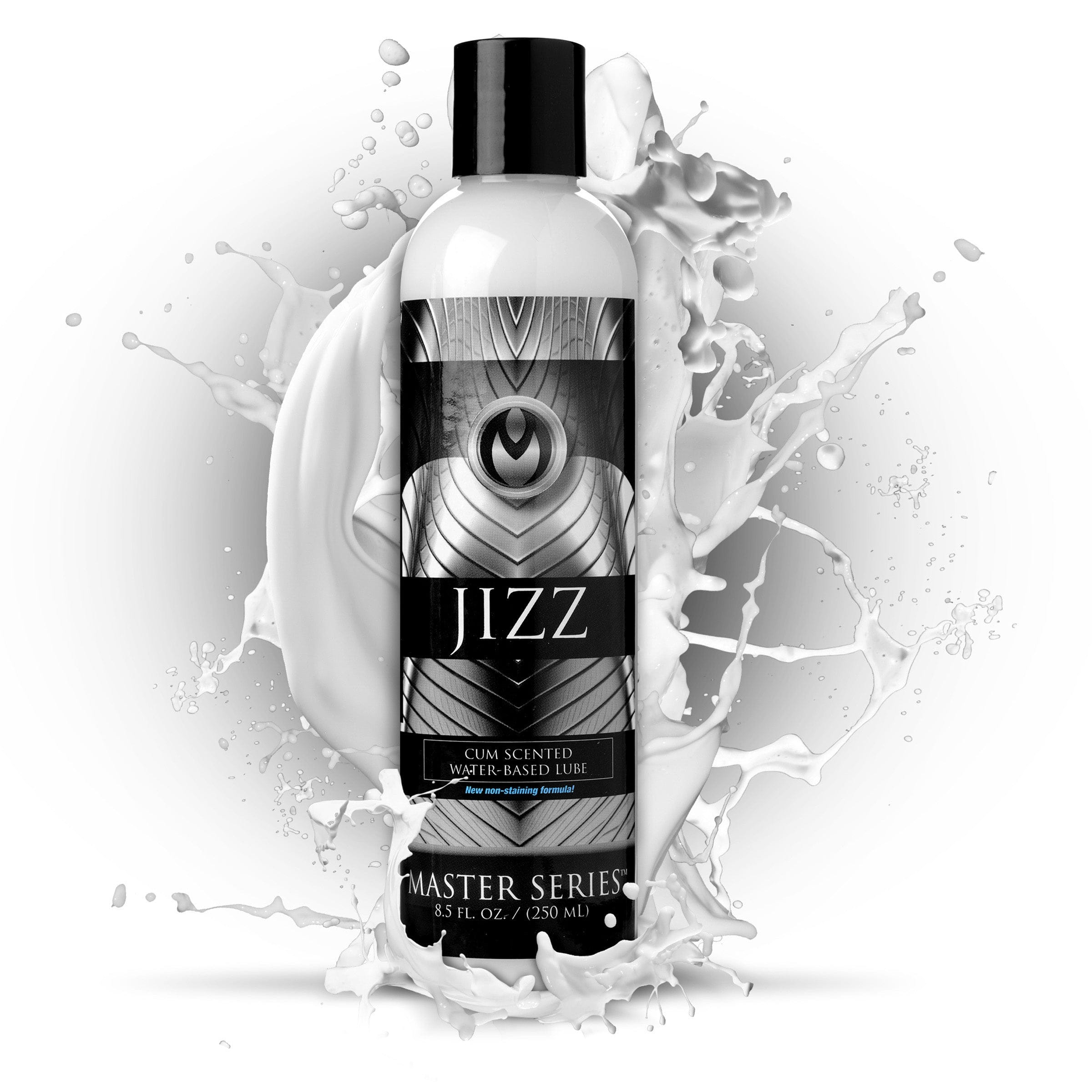 Master Series Water Based Lubricant 8.5 oz. Master Series 'Jizz' Water Based Cum Scented Lube at the Haus of Shag