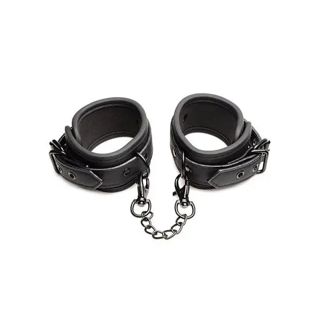 Master Series Cuffs Master Series Wrist & Ankle Cuff Set - Black at the Haus of Shag