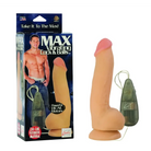 CalExotics Vibrator Max Vibrating Cock & Balls at the Haus of Shag