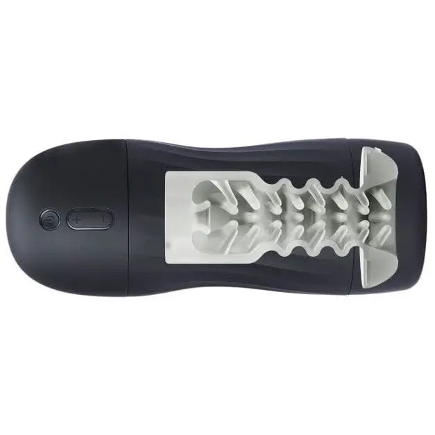 Black shoe with white sole - Maxtasy Rechargeable Stroke Master sneaker