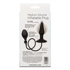 CalExotics Plug Medium Silicone Inflatable Plug - Black at the Haus of Shag