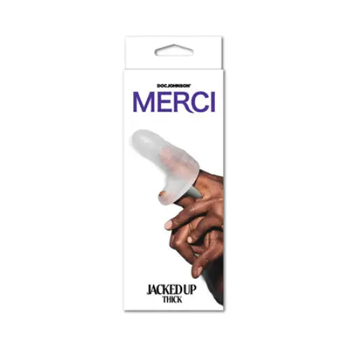 Merci Jacked Up Thick Extender with Ball Strap - Penis Extenders