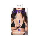 Merci Power Play with Silicone Grip Ring Violet - Vibrators and Massagers