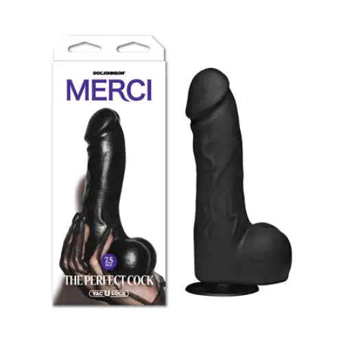 Merci The Perfect Cock 7.5 in. Dildo with Removable Vac-U-Lock Suction Cup - Dildos and Dongs