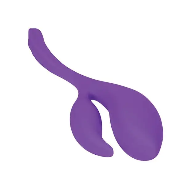 CalExotics Stimulators Mini Marvels Silicone Marvelous Climaxer - Purple at the Haus of Shag