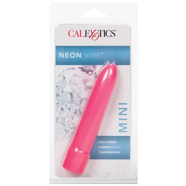 CalExotics Vibrator Pink Mini Neon Vibe at the Haus of Shag