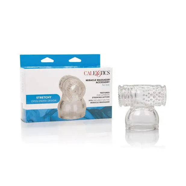 CalExotics Massage Products Miracle Massager Accessory For Him - Clear at the Haus of Shag