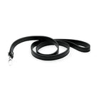 Black leather dog leash with metal clasp from Mistress by Isabella Sinclaire ball stretcher set