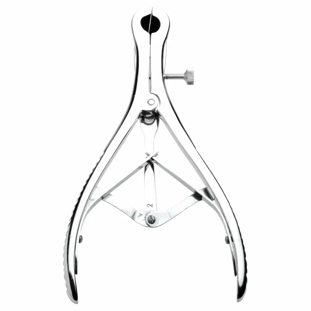 Precision drafting tool included with Isabella Sinclaire’s 3-Prong Anal Speculum