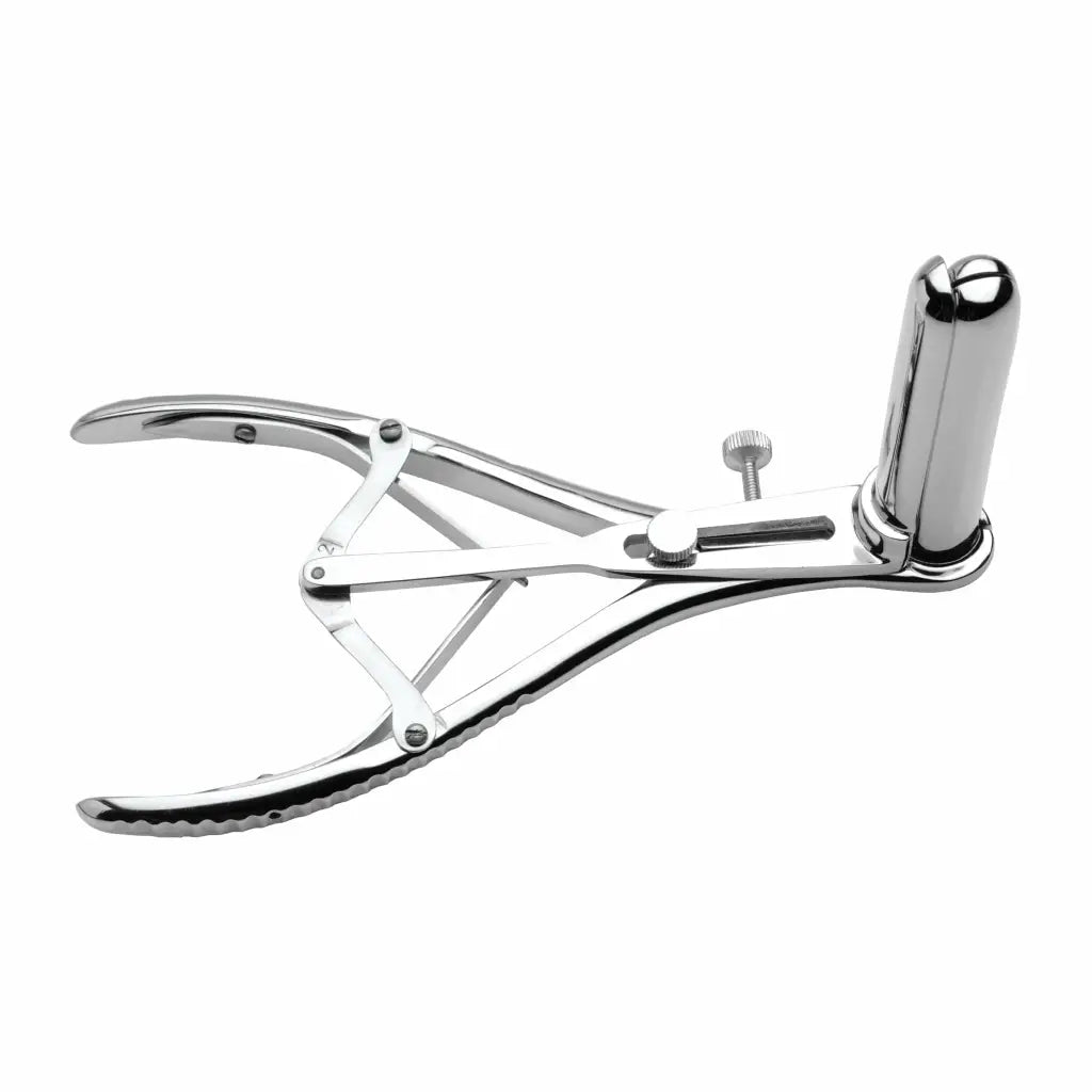 Mistress by Isabella Sinclaire 3-Prong Anal Speculum - Stainless Steel Medical Instrument