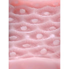 Pink soap bar with bubbles, perfect for cleaning your Mollys Tight Ass Stroker