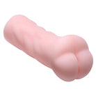 Mollys Tight Ass Stroker: Pink silicone toy with long and short tails for ultimate pleasure