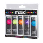 Set of five Mood Lube Pleasure creams in retail box, enhancing intimacy and comfort