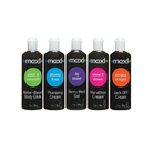 Mood Lube Pleasure - Asst. Pack Of 5 black bottles with colorful labels for lubricants and creams