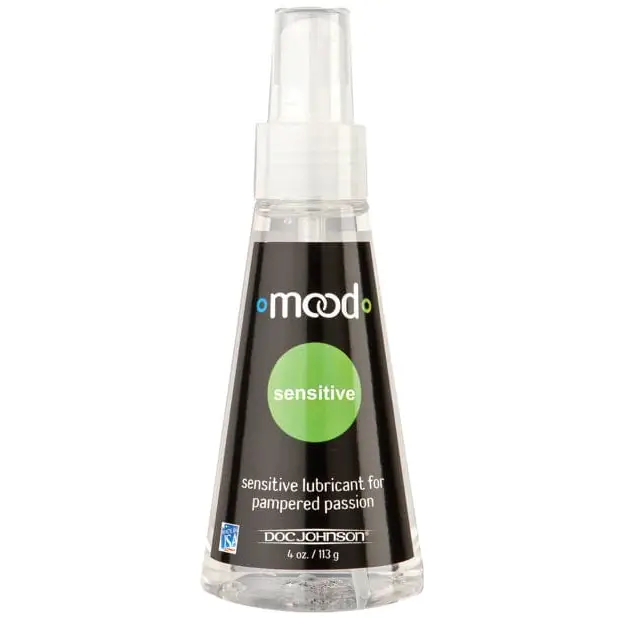 Bottle of Mood Lube Sensitive - 4 Oz for intimate use