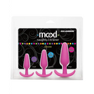 Doc Johnson Plug Pink Mood Naughty 1 Anal Trainer Set - Set Of 3 at the Haus of Shag