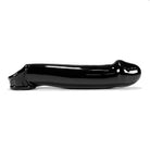 Muscle Smooth Cocksheath W/length Oxballs - Black - Cock Extender