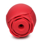 Mystic Rose Sucking And Vibrating Silicone Rose - Red - Stimulators