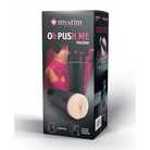 Mystim Oh-pushme Vagina - Black - Manual Stroker