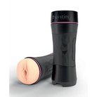 Mystim Oh-pushme Vagina - Black - Manual Stroker