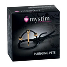 Mystim Plunging Pete Corona Glans Strap with Urethral Sound - Sounds