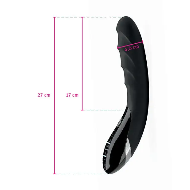 Mystim Sizzling Simon eStim Vibrator Black Edition - Black - Stimulators