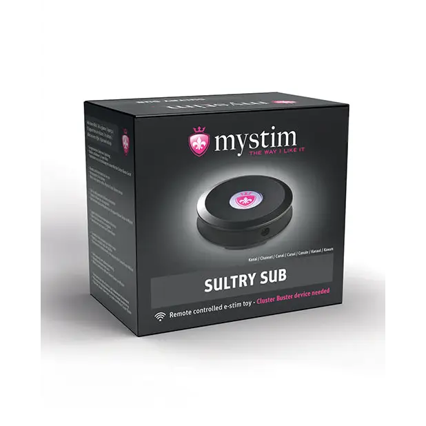 Mystim Sultry Subs Receiver Channel 3 - Black - Stimulators