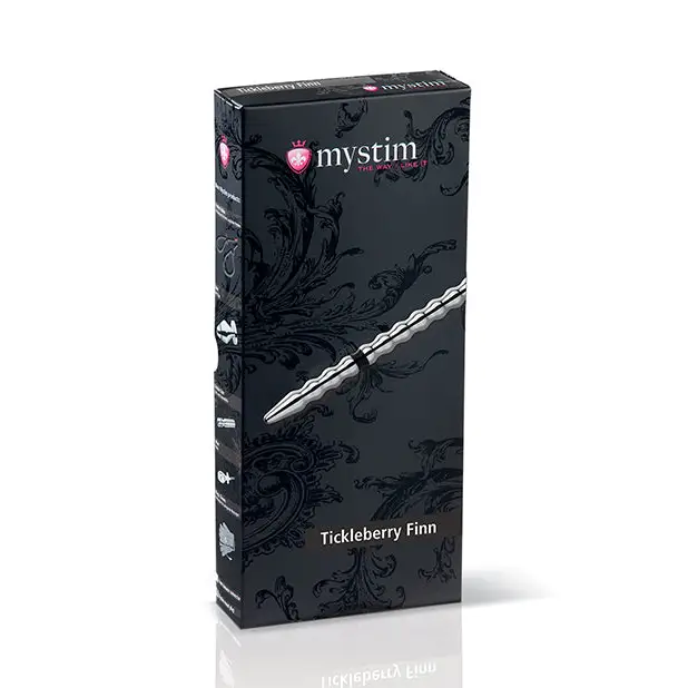 Mystim Tickleberry Finn Urethral Sound - Silver - Stimulators