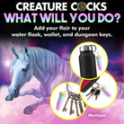 Mystique Unicorn Mini Dildo Key Chain - Misc