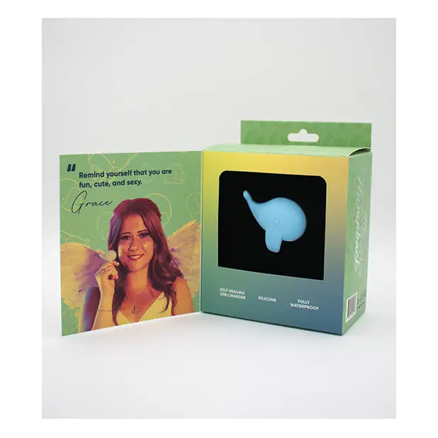 Natalie’s Toy Box Heavenly Humpback Finger Vibe - Blue - Finger Vibrator