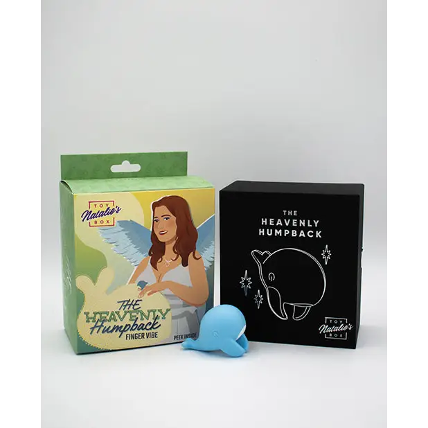 Natalie’s Toy Box Heavenly Humpback Finger Vibe - Blue - Finger Vibrator