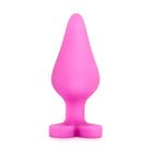 The Naughtier Candy Hearts Ride Me Pink - a delightful pink silicon silicone toy for grown-ups