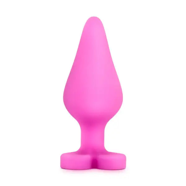 The Naughtier Candy Hearts Ride Me Pink - a delightful pink silicon silicone toy for grown-ups