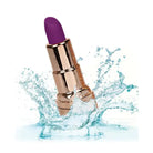 CalExotics Stimulators Naughty Bits Bad Bitch Lipstick Vibrator - Purple at the Haus of Shag