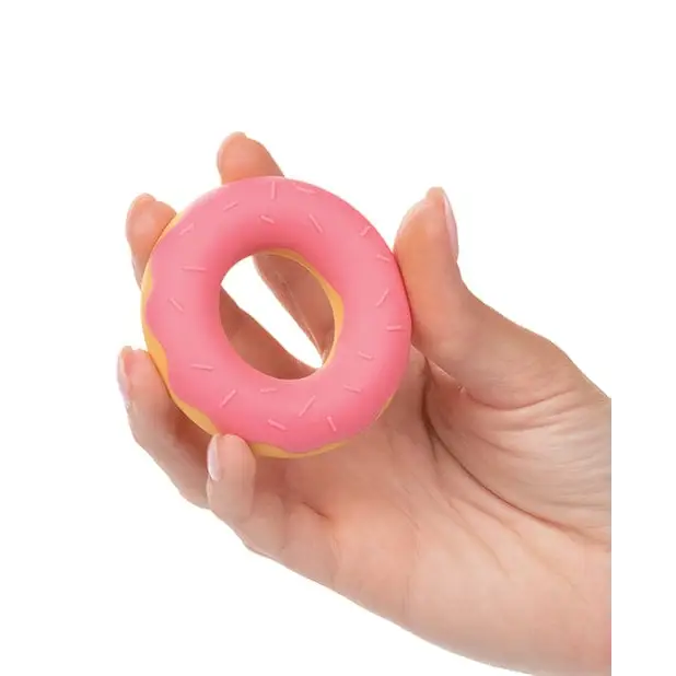 CalExotics Penis Enhancement Naughty Bits Dickin' Donuts Silicone Donut Cock Ring at the Haus of Shag