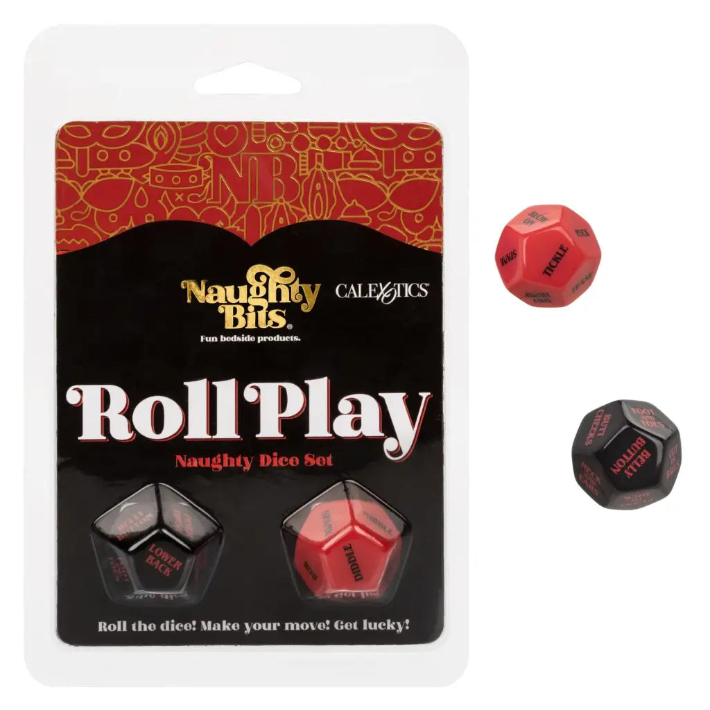 Get Lucky with Naughty Bits Roll Play Naughty Dice Set: A Fun Bedside Game  for Wherever, Whenever! – The Haus of Shag