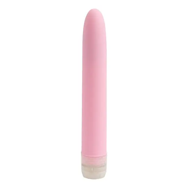 Doc Johnson Vibrator Naughty Secret 7" Velvet Desire Waterproof Vibe - Pink at the Haus of Shag