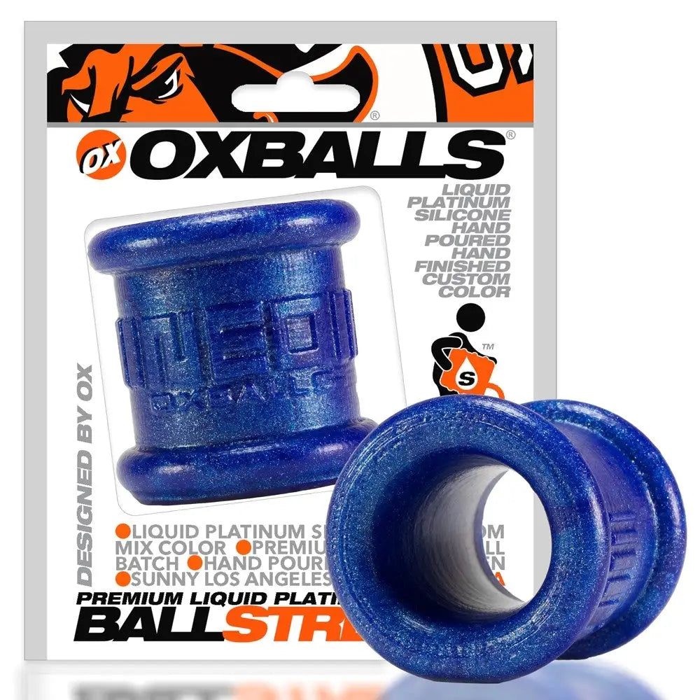 Neo Tall Ballstretcher Blueballs - Cock Ring