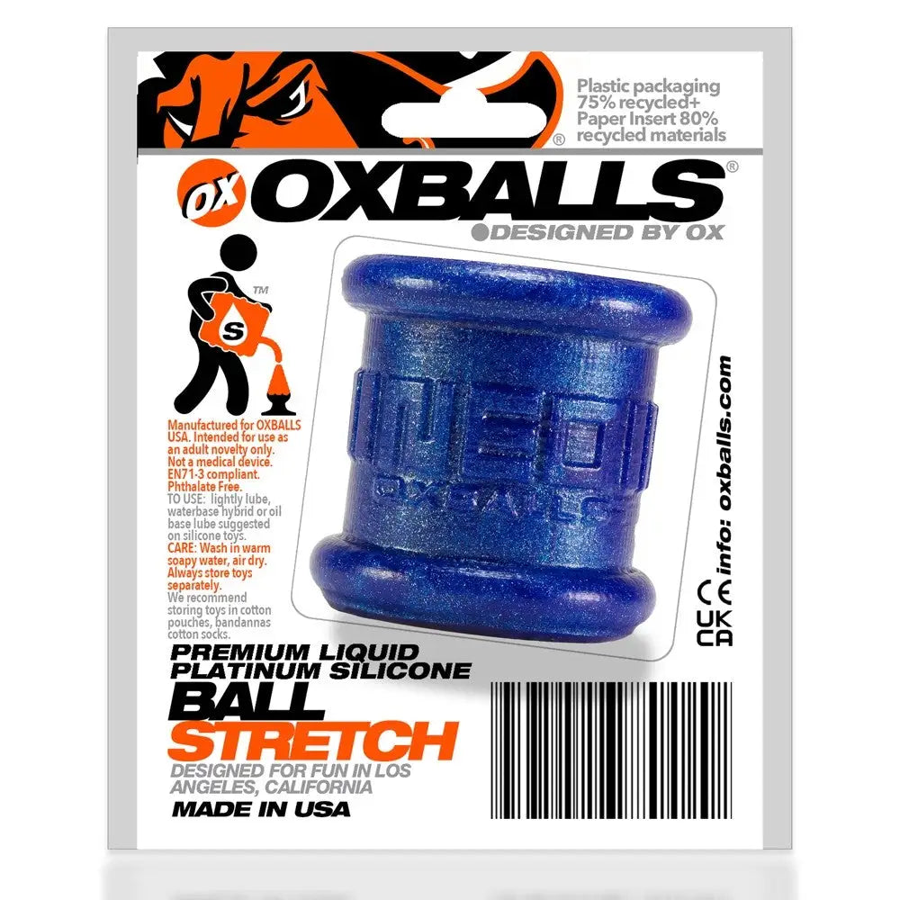 Neo Tall Ballstretcher Blueballs - Cock Ring