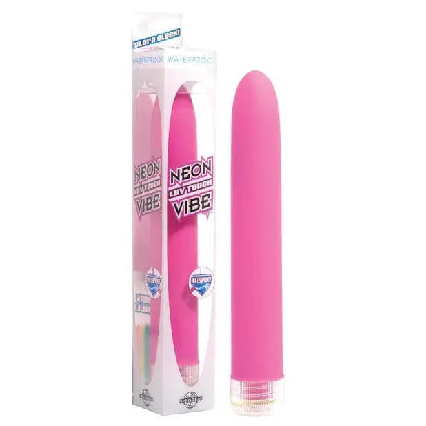 Neon Luv Vibrator Pink Neon Luv Touch Vibe Waterproof at the Haus of Shag