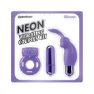 Neon Luv Vibrator Purple Neon Luv Touch Vibrating Couples Kit at the Haus of Shag