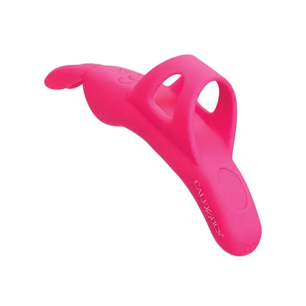 CalExotics Stimulators Neon Vibes The Flirty Vibe Finger Teaser - Pink at the Haus of Shag