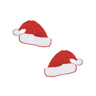 Neva Nude Freaking Awesome Glitter Santa Hats - Red, Festive Fun Wearable Accessories