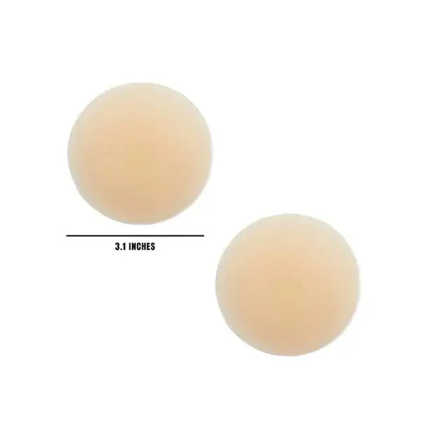 Neva Nude Pasties Neva Nude Ice Queen Skin Invisible Reusable Silicone Pasties - Nude O/s at the Haus of Shag