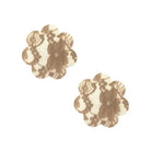 Neva Nude Lace Petal Flower Pasties - Beige & Cream Camouflage Flower-Shaped Nipple Covers